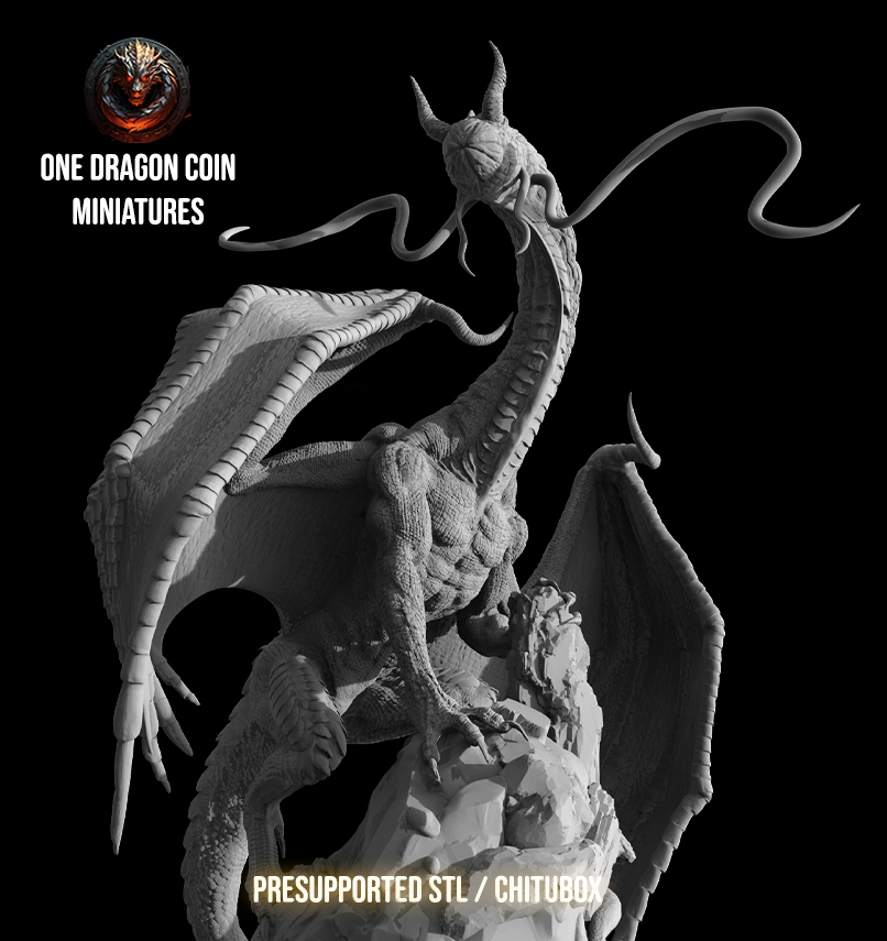 One Dragon Coin - Dream Eater #1 - DnD/TTRPG Figure/Miniature
