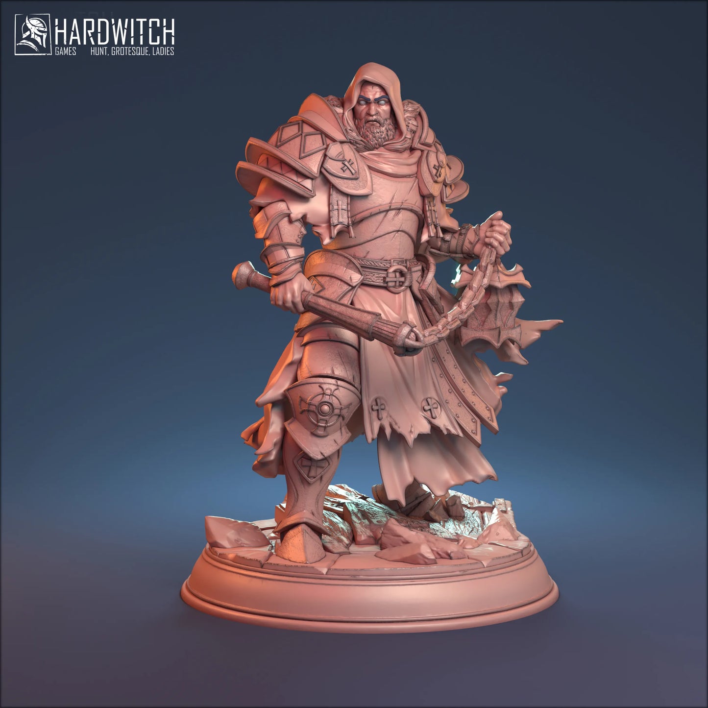 HardWitch Games - Trager - 75mm Pin Up/Figure/Model/Diorama