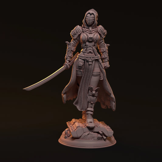 MythRealms - Cyber Addiction - Kara Mint - 32/75mm Pin Up/Figure/Model/Diorama