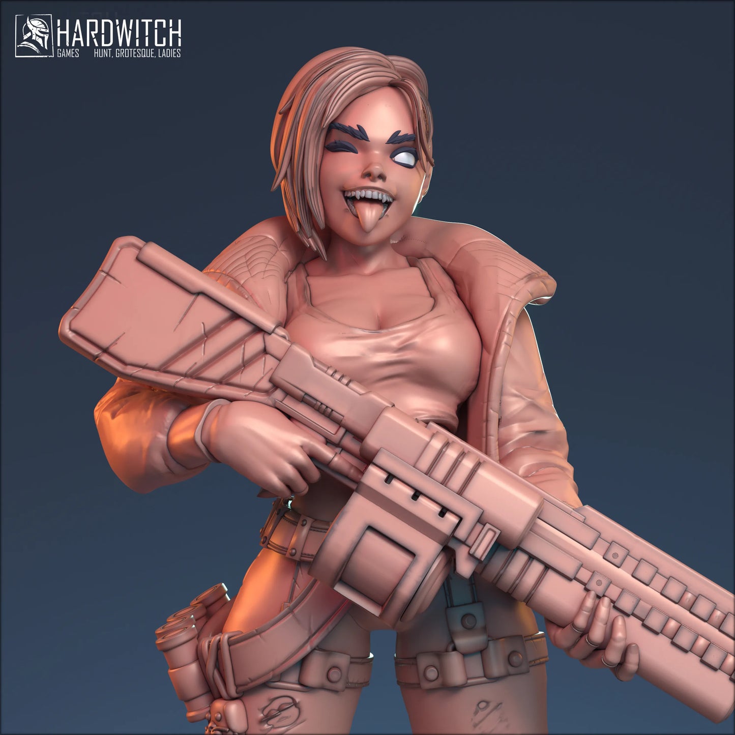 NeuralPie - Bus Stop - Ginger - 75mm Pin Up/Figure/Model/Diorama