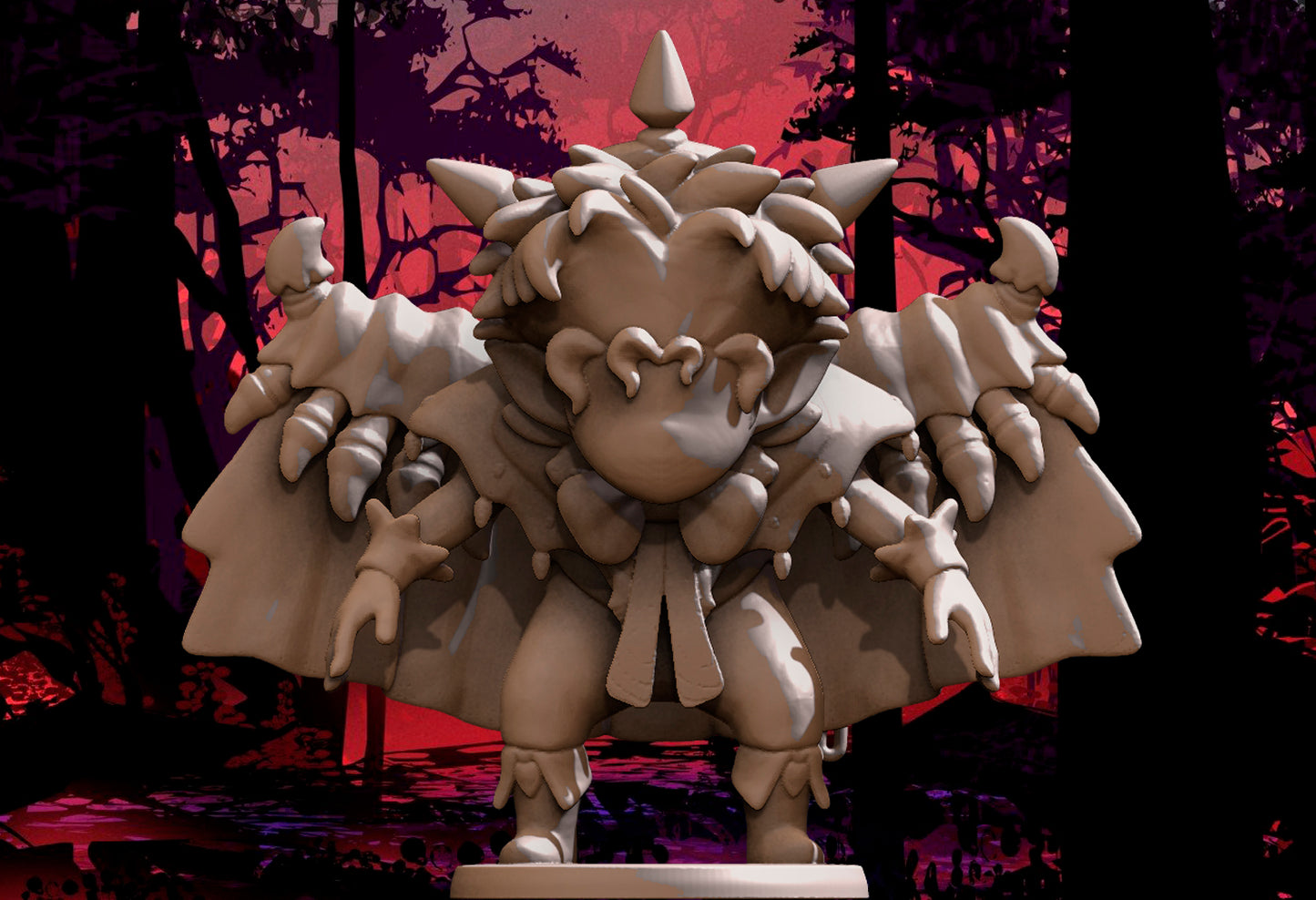 AliceFo - Chibi Monsters - Funny Clown - DnD/TTRPG Figure/Miniature