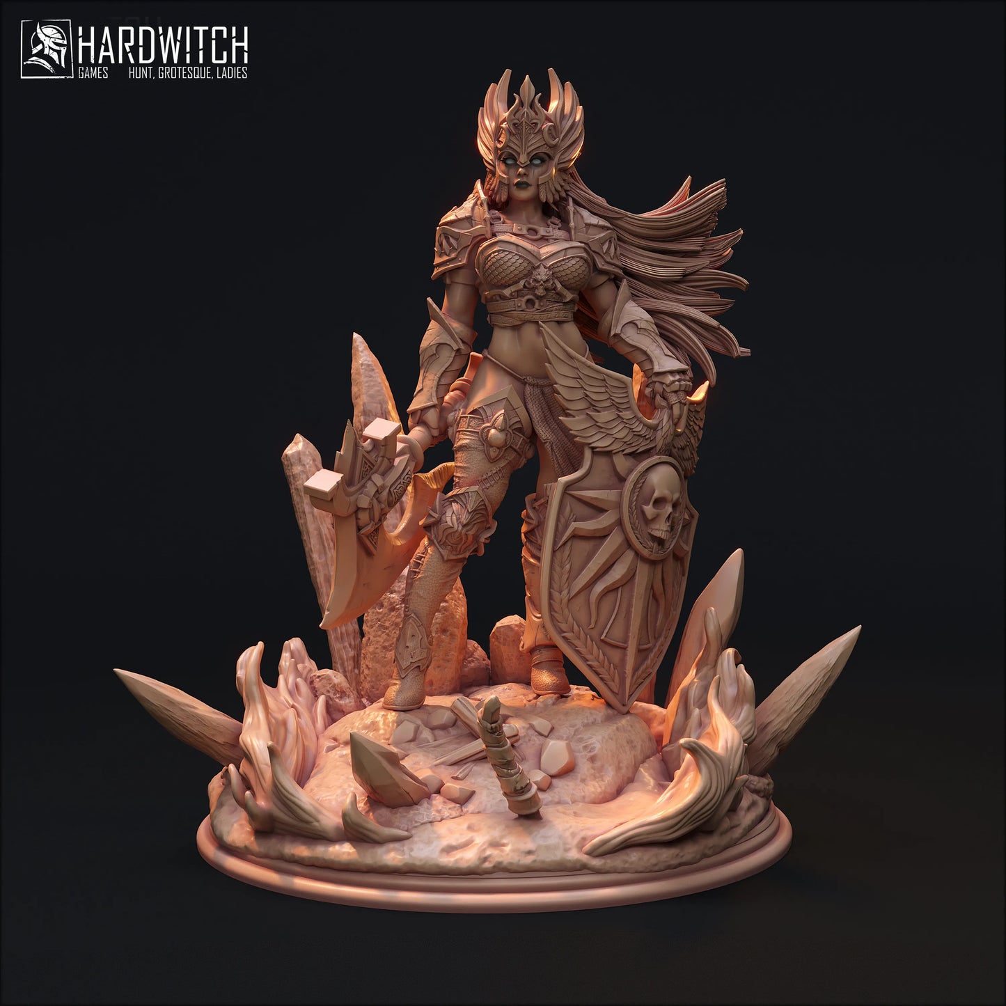 HardWitch Games - Markin Armtord - 75mm Pin Up/Figure/Model/Diorama