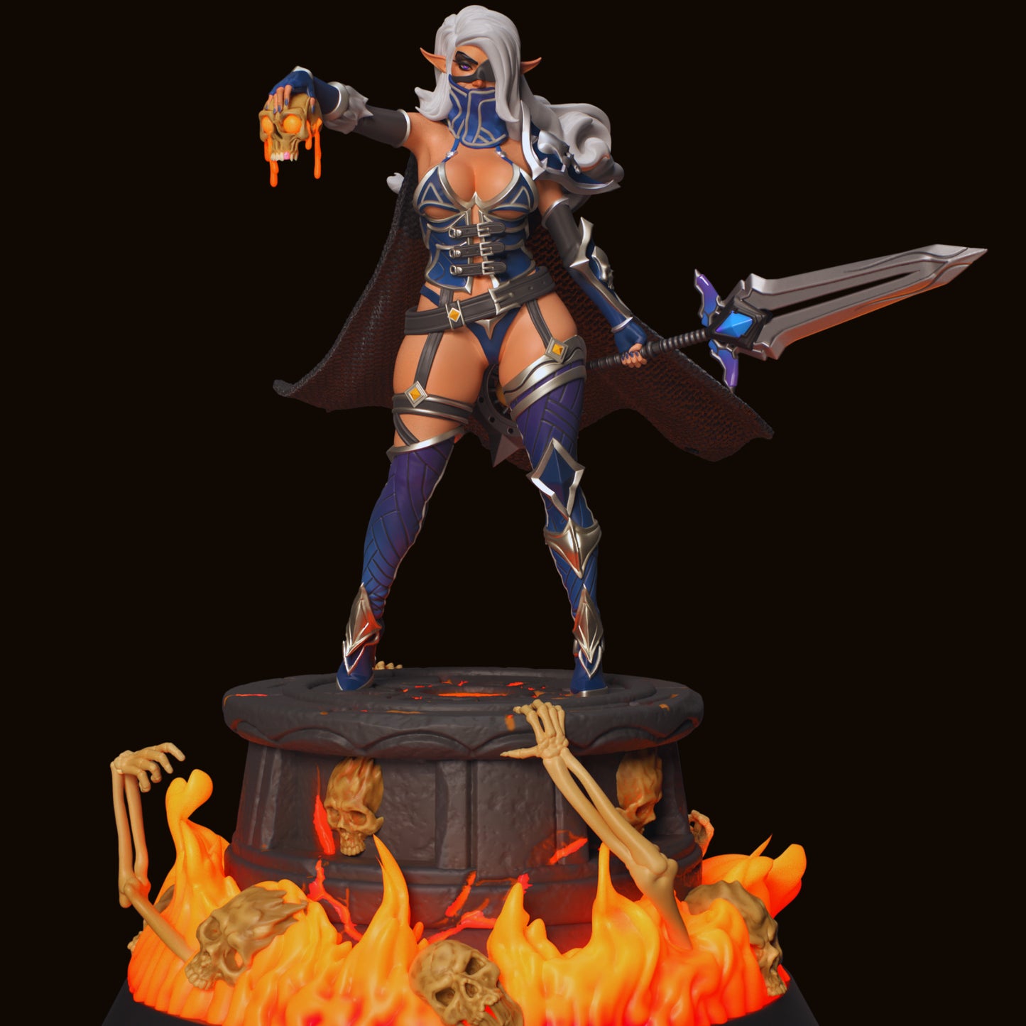 HoldMyMiniatures - Poison Whisperer #1 - 75mm Pin Up/Figure/Model/Diorama