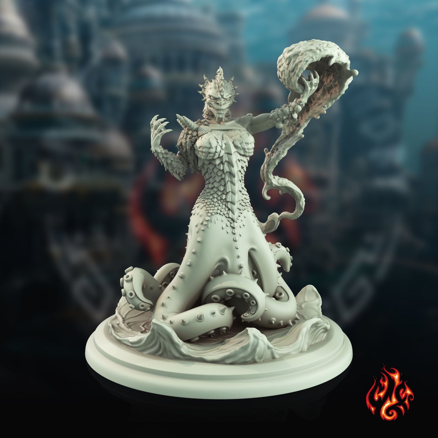 Crippled God Foundry - Sea Witch - DnD/TTRPG Figure/Miniature