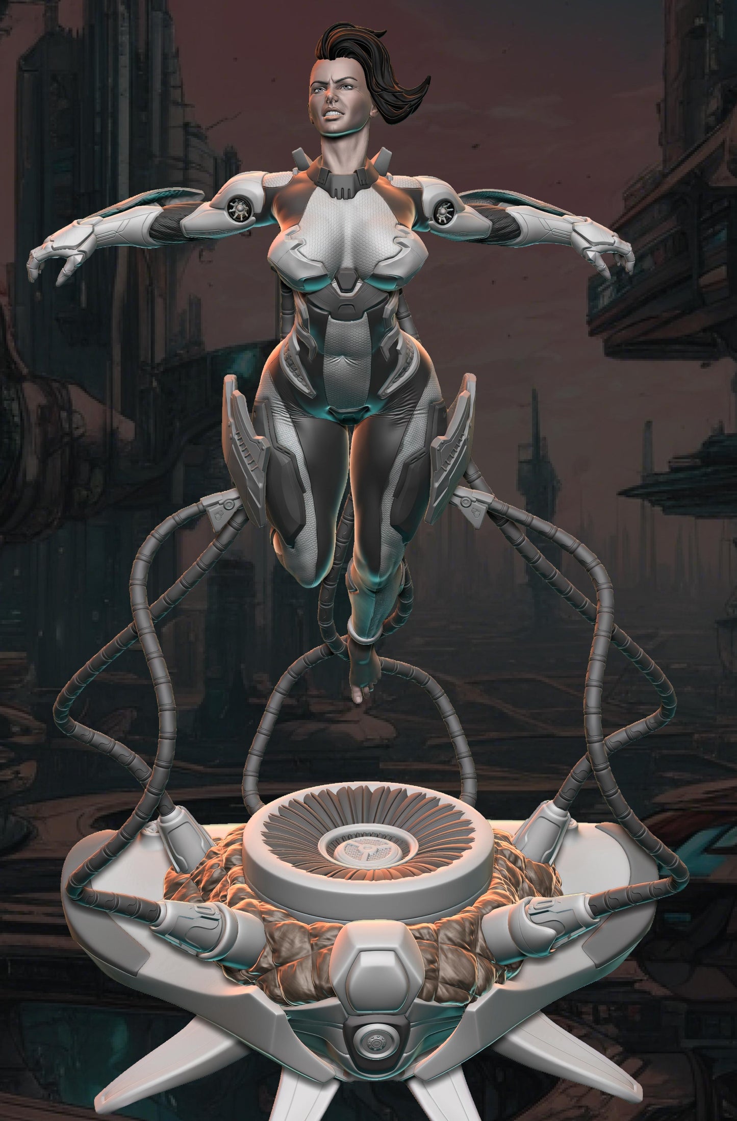 AMCM Studios - Electra Renegade - 32/75mm Pin Up/Figure/Model/Diorama - Helios3DPrinting