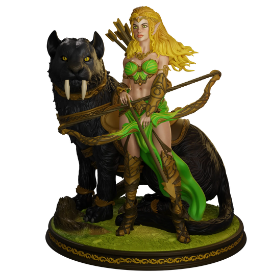 Jugglers Miniatures - Cynthia Leafshade #1 - 75mm Pin Up/Figure/Model/Diorama