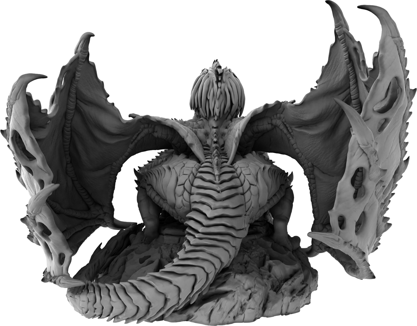 Aether & Alchemist - Purple Storm Dragon - DnD/Pathfinder/TTRPG Figure - Helios3DPrinting