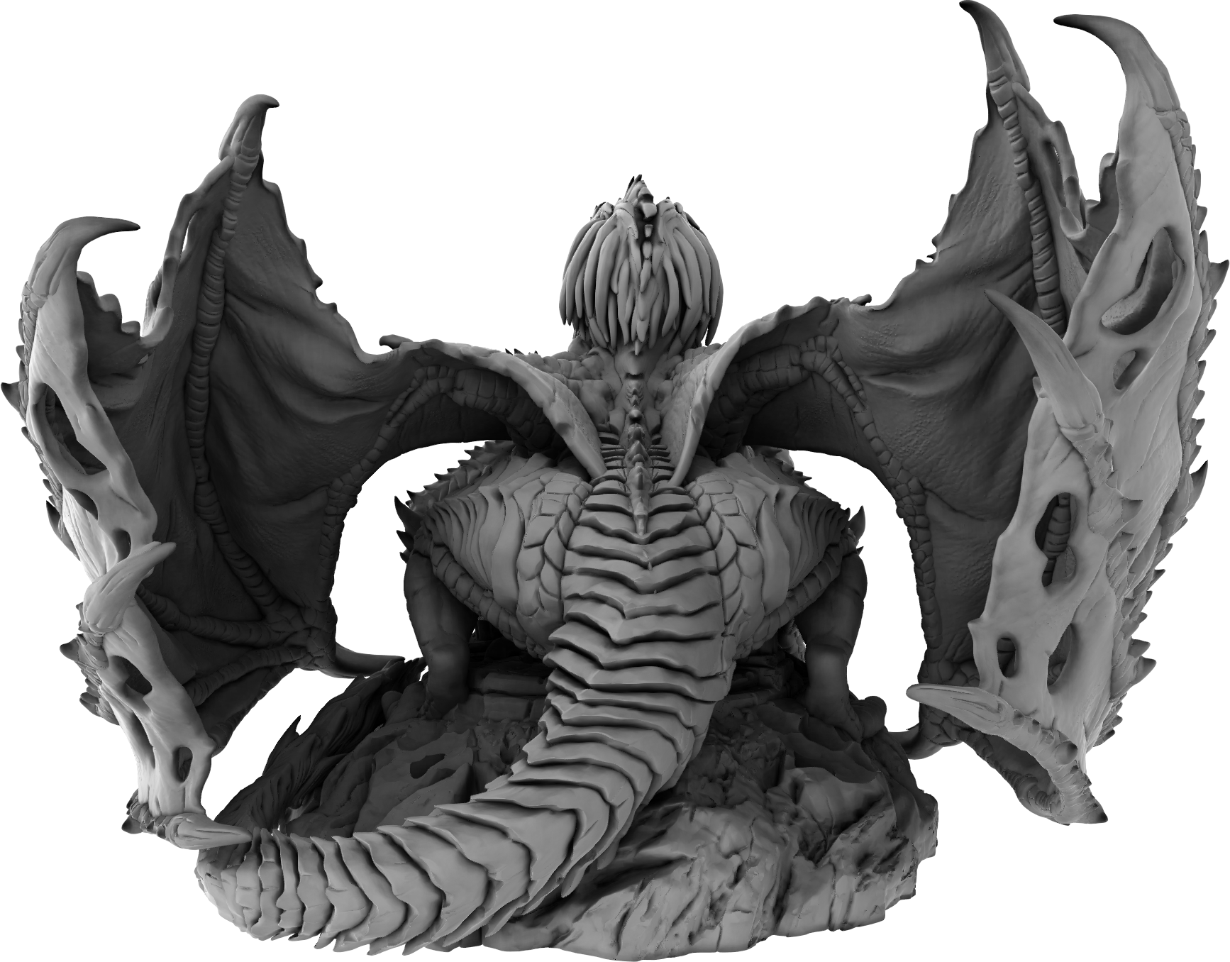 Aether & Alchemist - Purple Storm Dragon - DnD/Pathfinder/TTRPG Figure - Helios3DPrinting