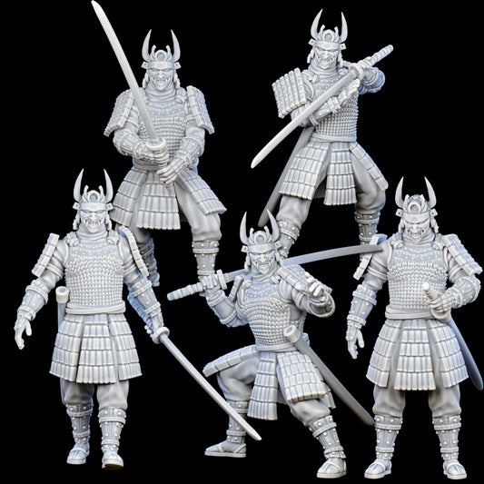 YourNeighborKnight - Bushido 3 - Oni Samurai - DnD/TTRPG Figure/Miniature