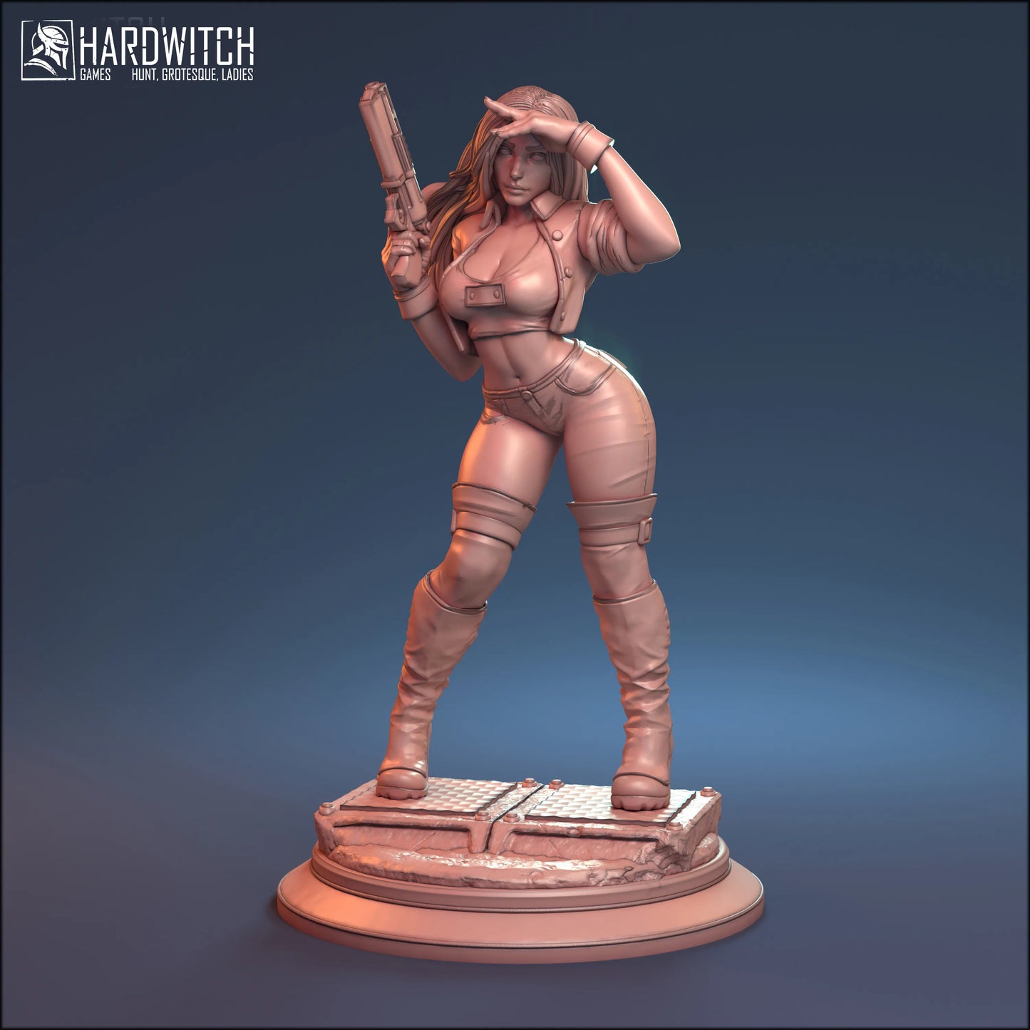 NeuralPie - Bus Stop - Nata Hezel - 75mm Pin Up/Figure/Model/Diorama