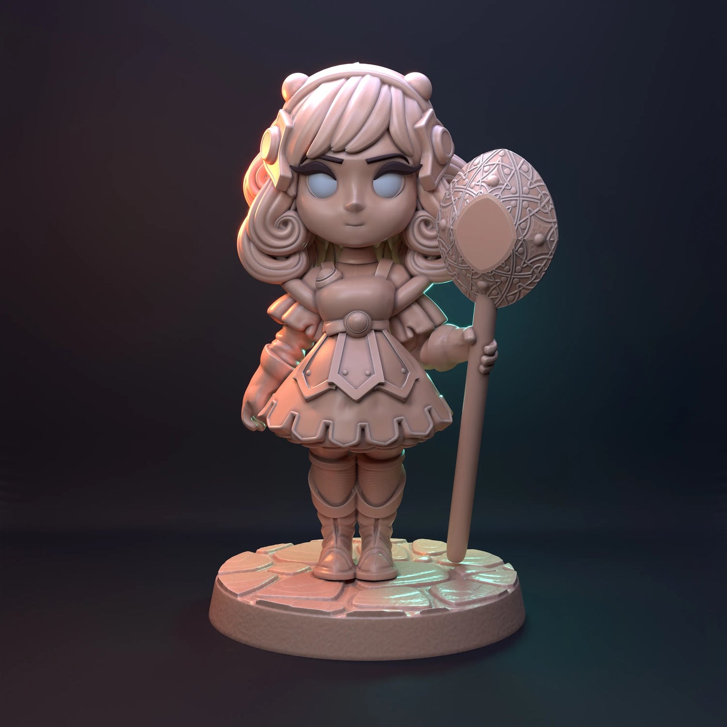 Flashzy - Little Winter Tail - Mont - 75mm Pin Up/Figure/Model/Diorama