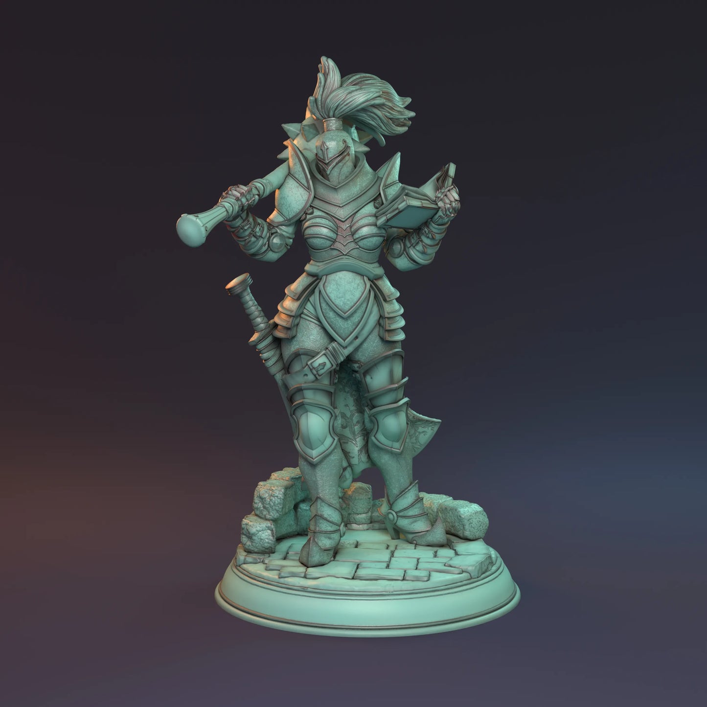 HardWitch Games - Claudia - 75mm Pin Up/Figure/Model/Diorama