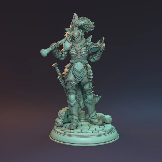 HardWitch Games - Claudia - 75mm Pin Up/Figure/Model/Diorama