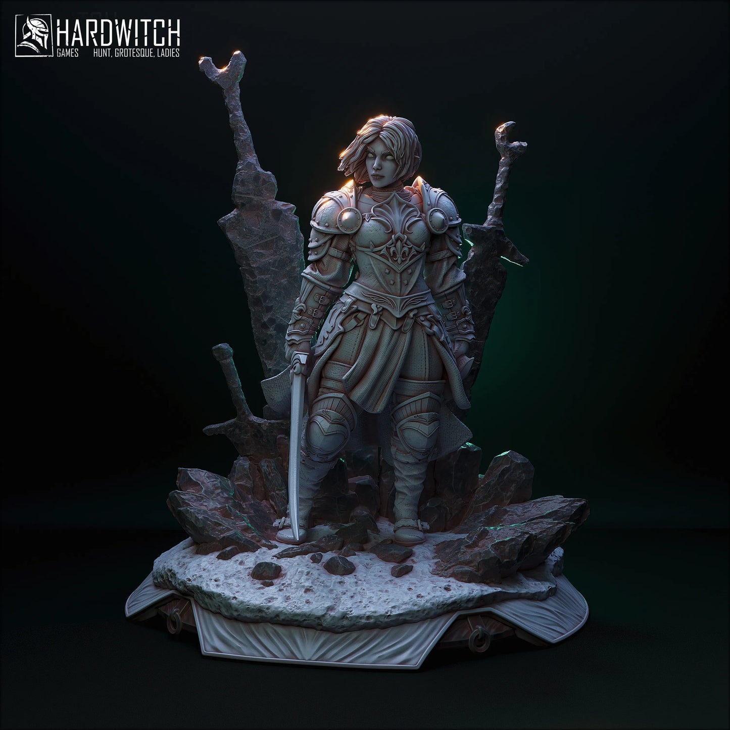HardWitch Games - Yggdrasil - Tyrese Santim - 75/100mm Pin Up/Figure/Model/Diorama