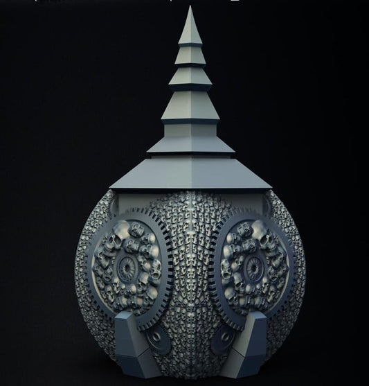 Slope3D - Clocktower Dice Box/Case #3 - DnD/TTRPG/Roleplaying/Wargames