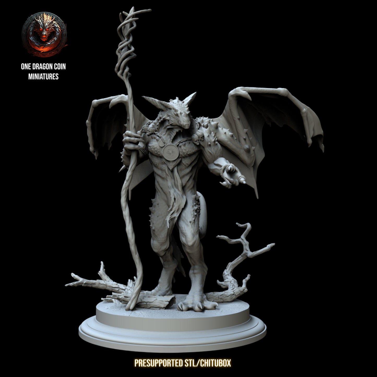 One Dragon Coin - Deskarton - DnD/TTRPG Figure/Miniature