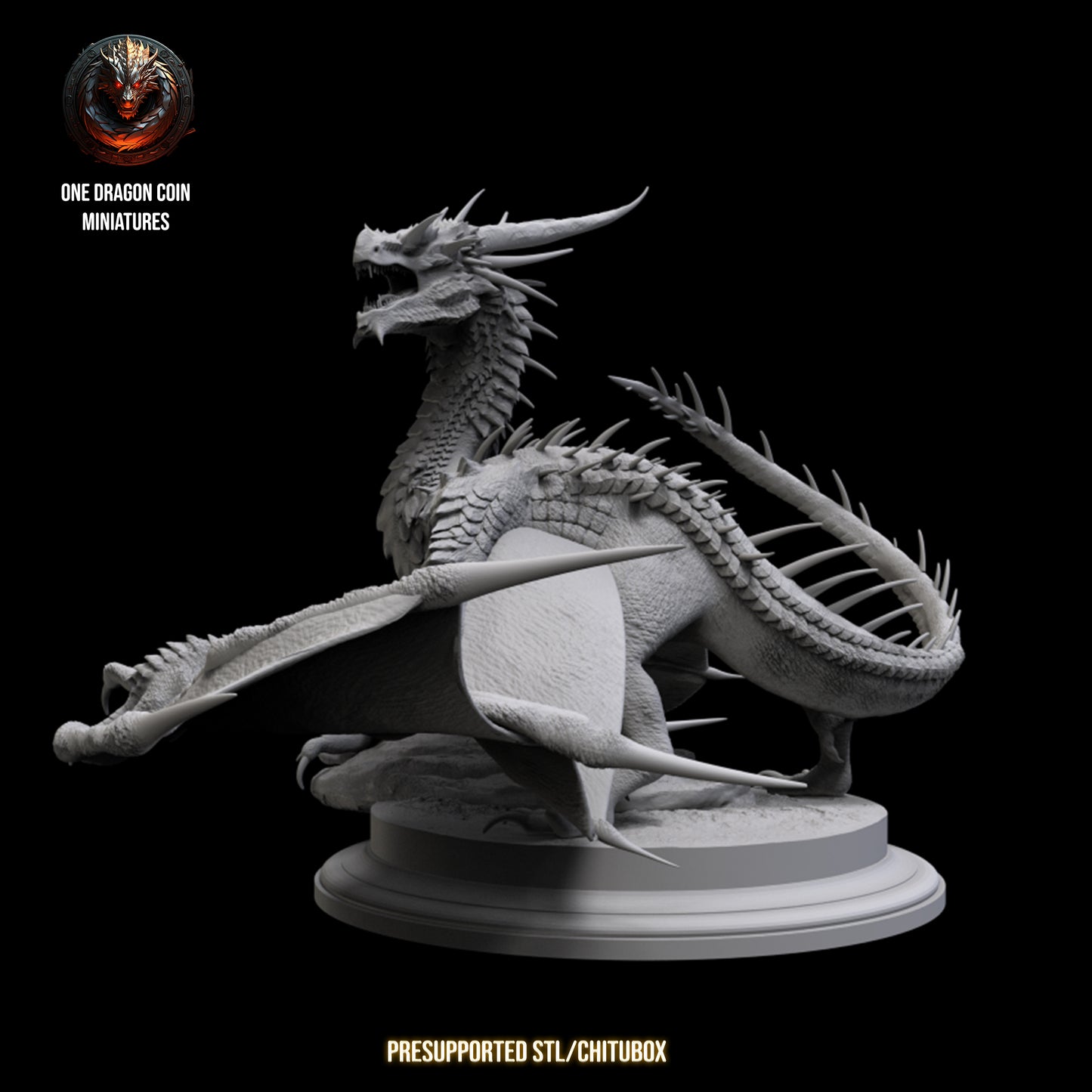 One Dragon Coin - Ignistor #2 - DnD/TTRPG Figure/Miniature