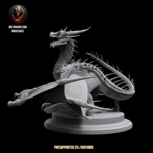 One Dragon Coin - Ignistor #2 - DnD/TTRPG Figure/Miniature