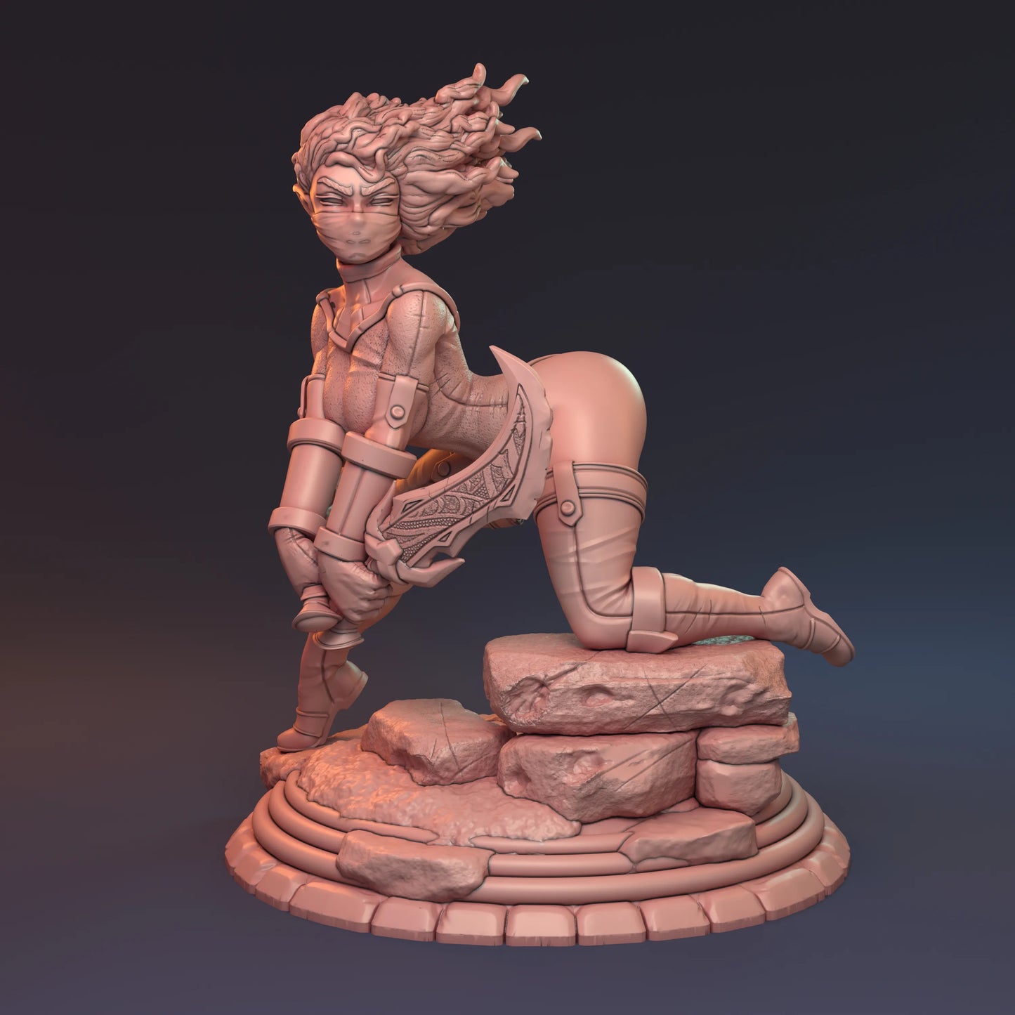HardWitch Games - Wu-leen - 75mm Pin Up/Figure/Model/Diorama