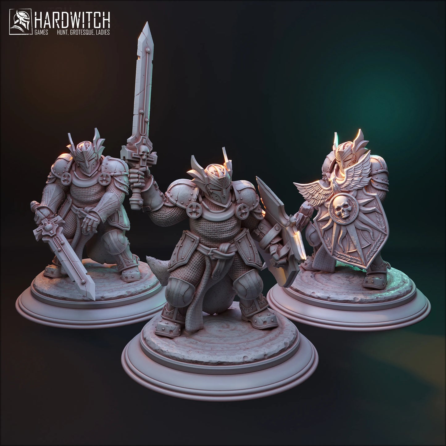 HardWitch Games - Knights - DnD/TTRPG Figure/Miniature