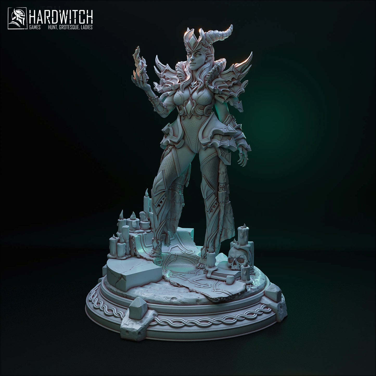 HardWitch Games - Yggdrasil - Sardora Vanthim - 75/100mm Pin Up/Figure/Model/Diorama