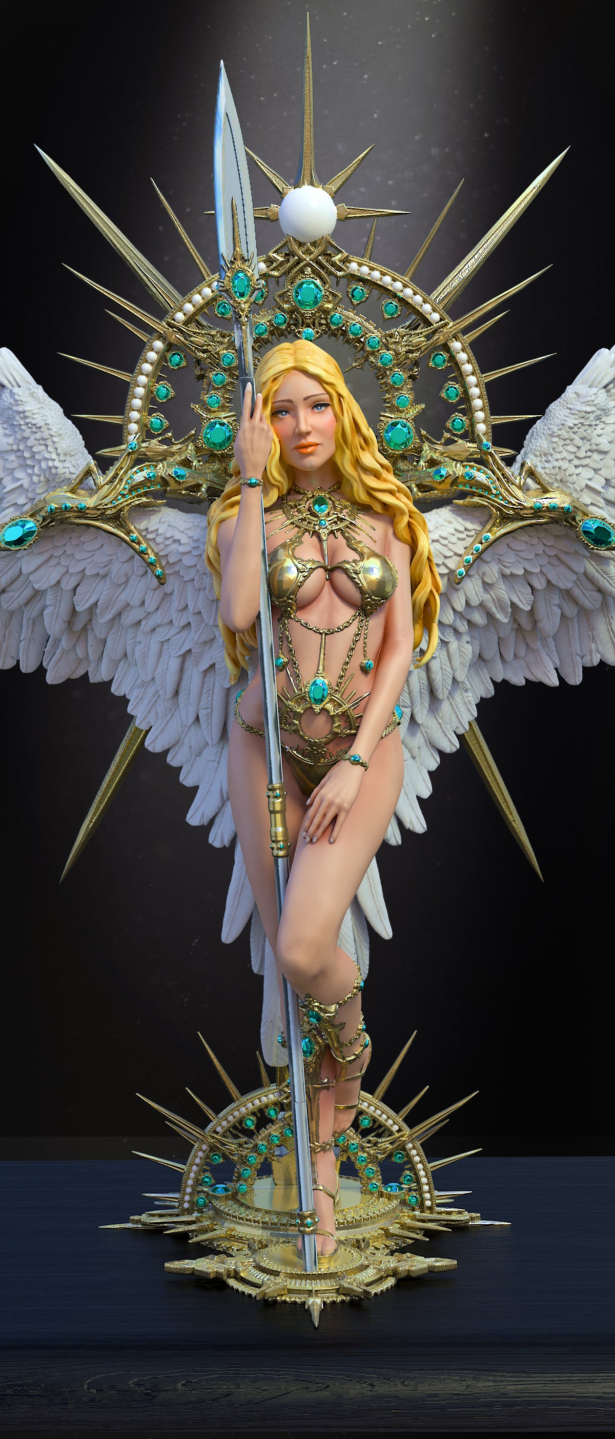 Printomancer - Angel: Divine Beauty - 1/12 200mm Pin Up/Figure/Model/Diorama