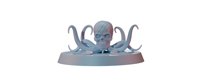 STLGobbo - Lost & Drowned - Deep Scion & 3 Minions - DnD/TTRPG Figure/Miniature