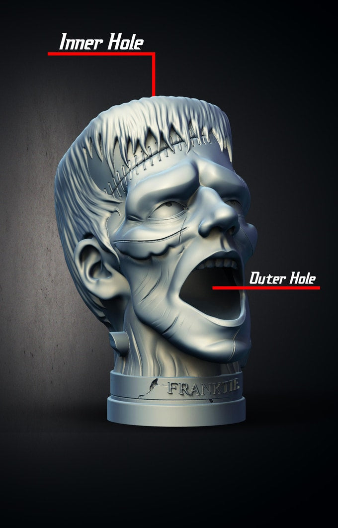 Slope3D - Frankenstein (Trophy) Dice Tower - DnD/TTRPG/Roleplaying/Wargames