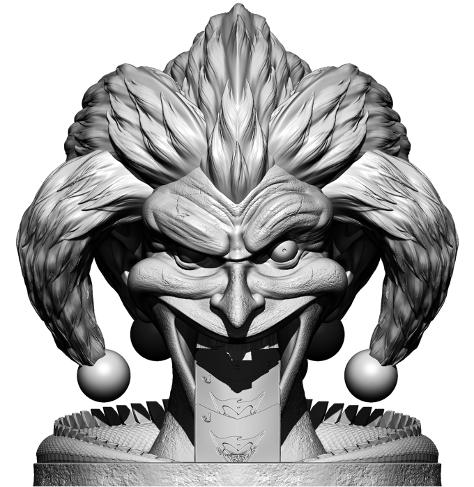 Slope3D - Joker Head Dice Tower - DnD/TTRPG/Roleplaying/Wargames