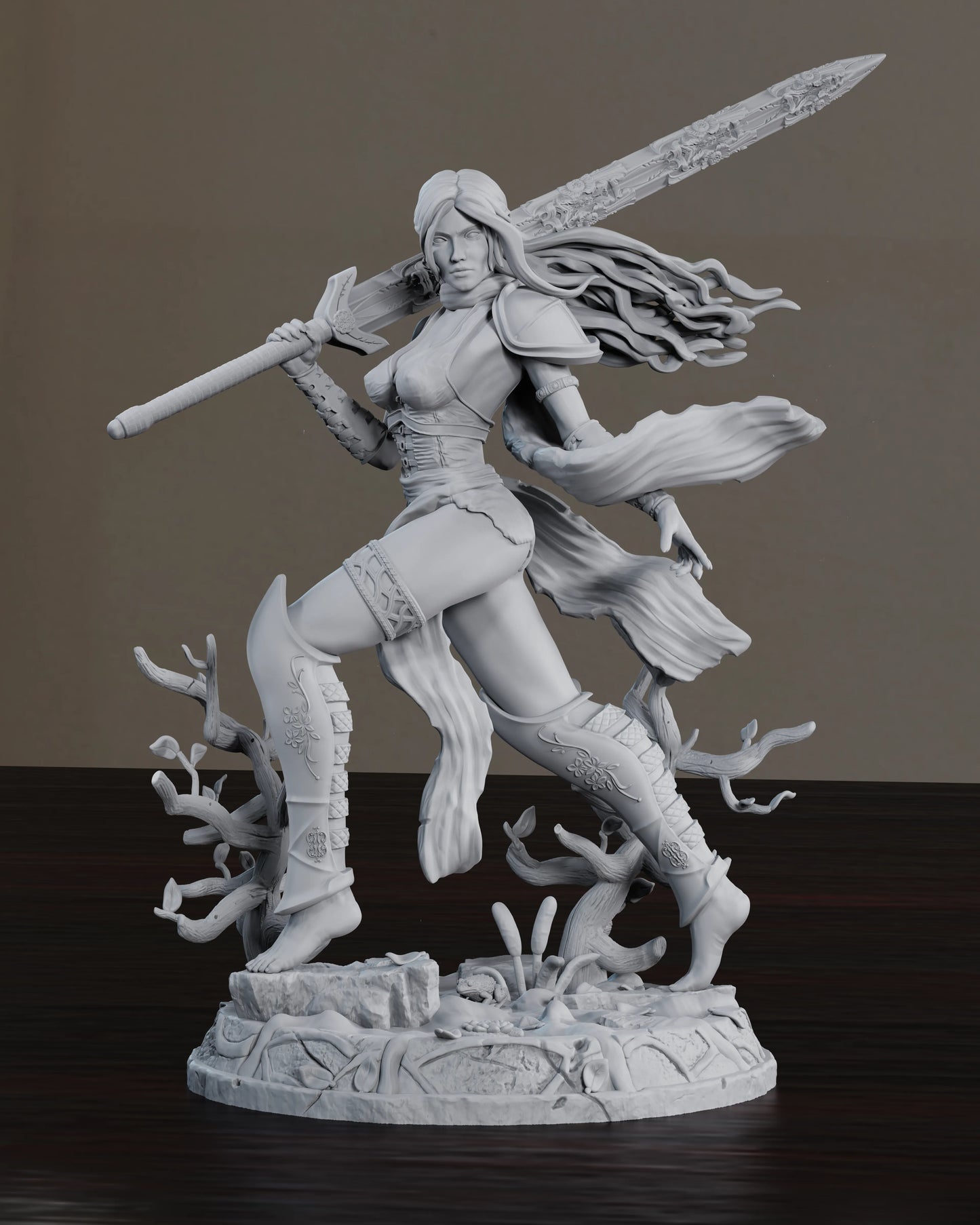 Teti Miniatures - Fiamma - 75/120mm Pin Up/Figure/Model/Diorama