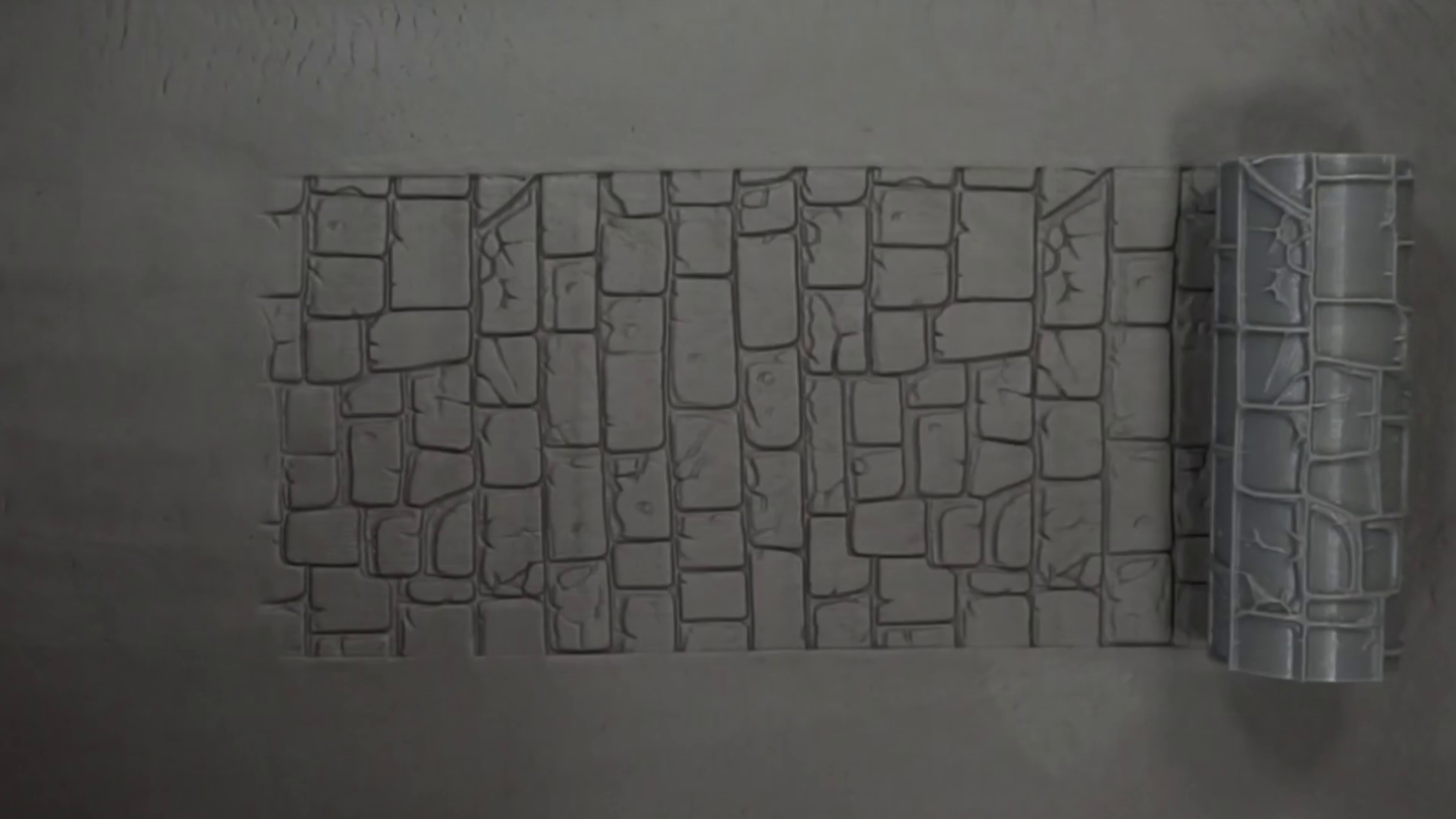 Jorrit - Texture Rollers #02 - Clay Roller for Scenery/TTRPG/Pottery Embossing