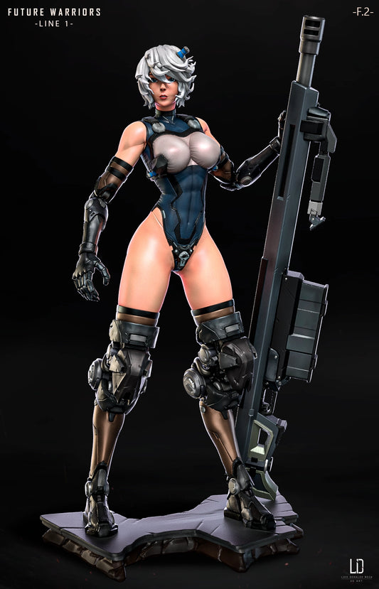 Luis Donaldo Meza - Future Warrior #1.2 - 80mm Pin Up/Figure/Model/Diorama