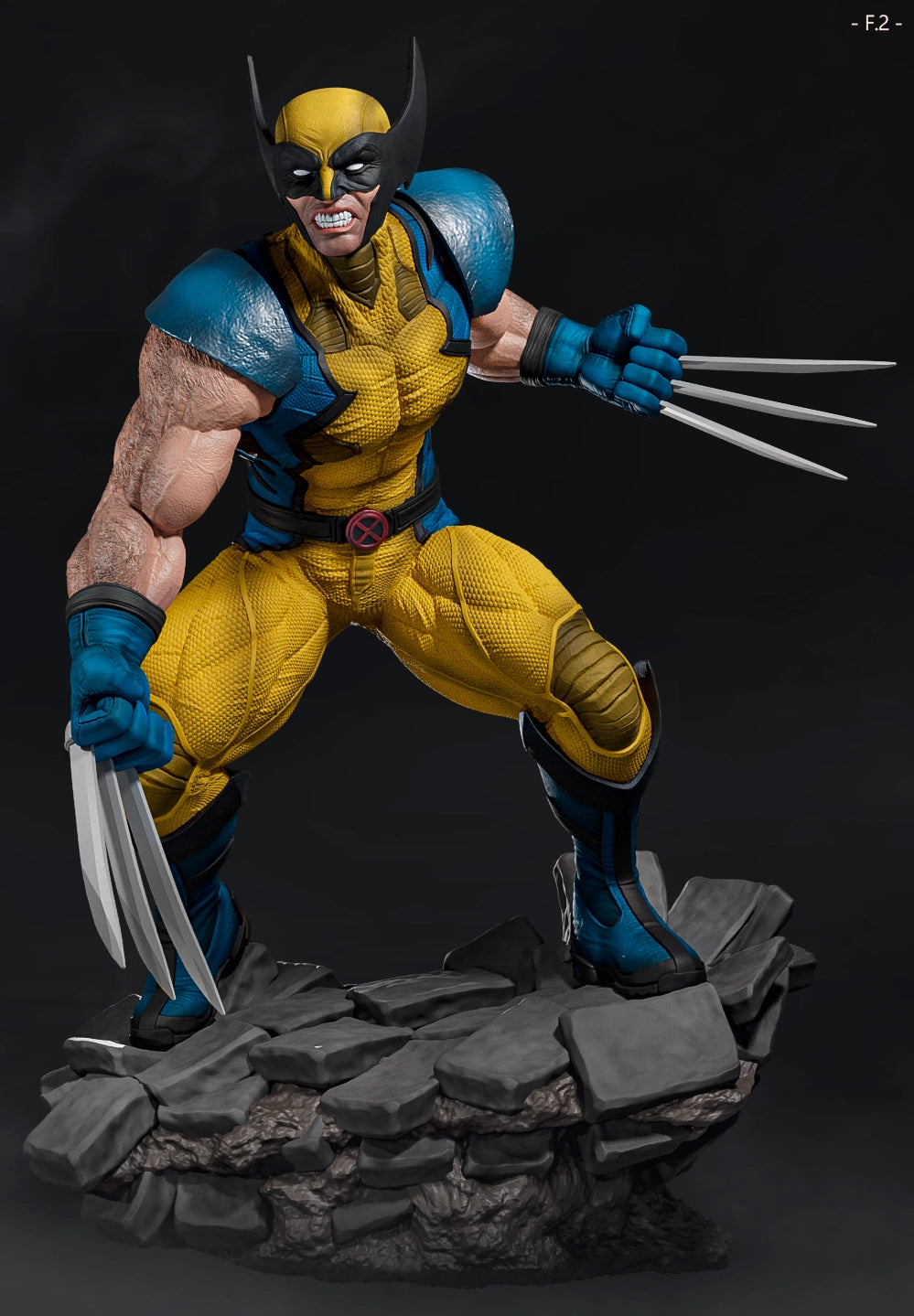 Luis Donaldo Meza - New Heros - Wolverine - 80mm Pin Up/Figure/Model/Diorama