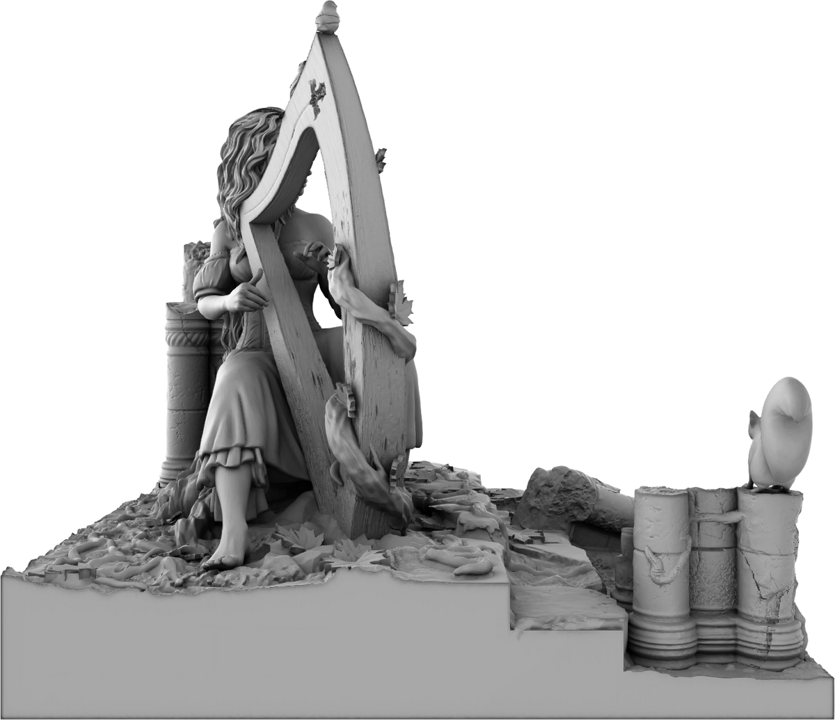 Ember - Symphony of Seasons - Autumn - 75mm Pin Up/Figure/Model/Diorama