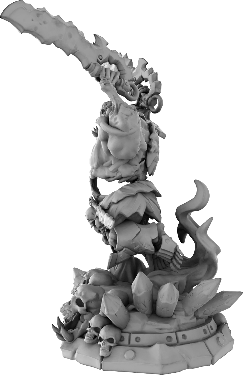 Brayan Nafarrate - Giants - Undead Orc #2 - DnD/TTRPG Figure/Miniature