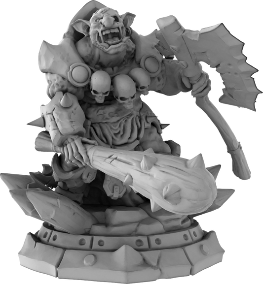 Brayan Nafarrate - Giants - Undead Troll #2 - DnD/TTRPG Figure/Miniature
