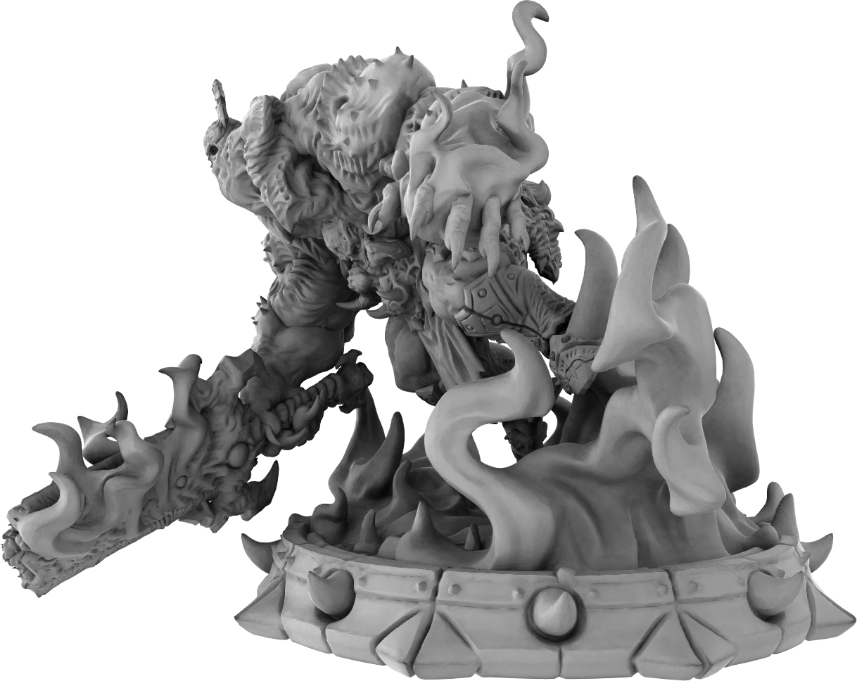 Brayan Nafarrate - Demon Heavyweight #2 - DnD/TTRPG Figure/Miniature