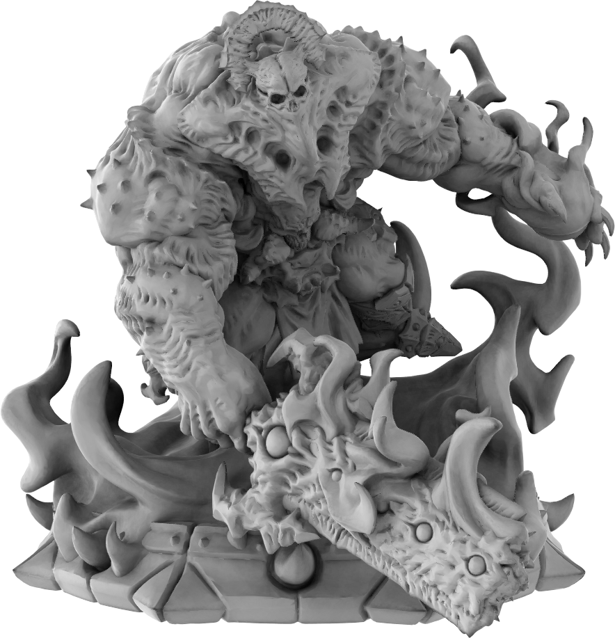 Brayan Nafarrate - Demon Heavyweight #2 - DnD/TTRPG Figure/Miniature
