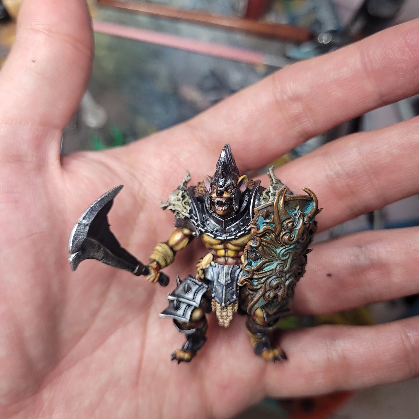 Golden Thief Studio - Gnoll Warbringer - DnD/TTRPG Figure/Miniature