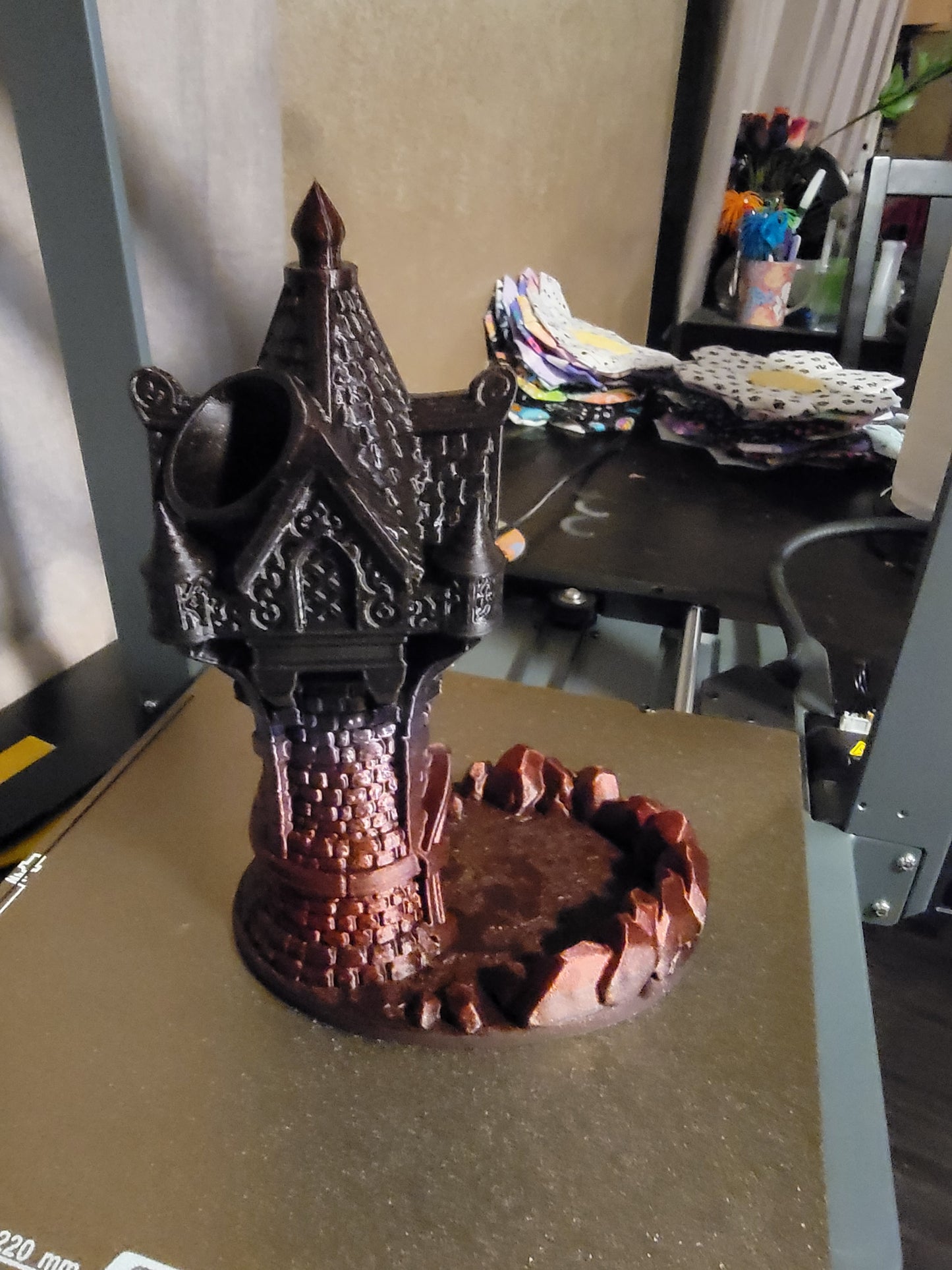 Fantasy3DTabletop - Wizard's Dice Tower - DnD/TTRPG/Roleplaying/Wargames