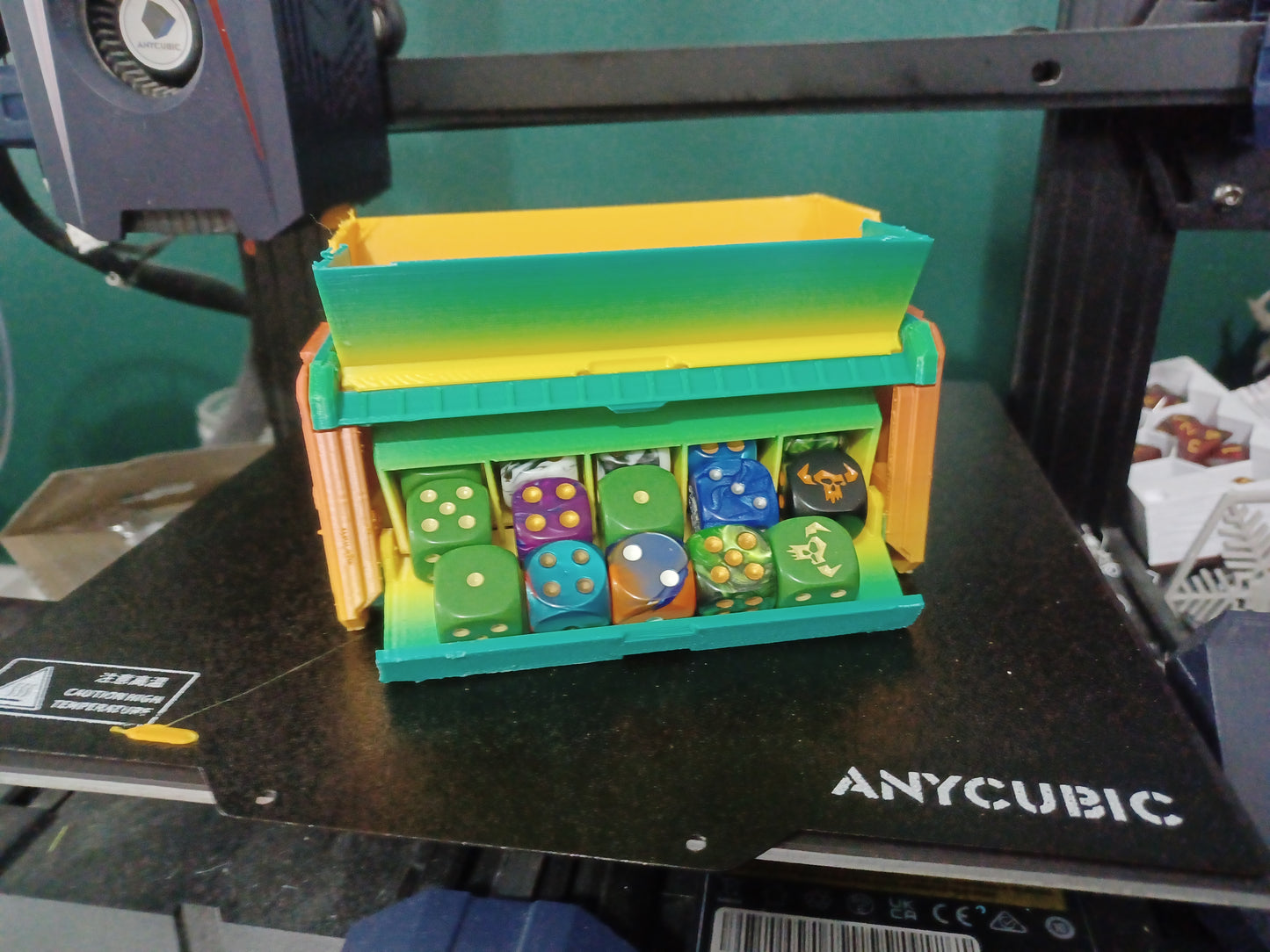 Mike Hancox - Rapid Fire Dice Box - For 12mm Dice - DnD/TTRPG/Roleplaying/Wargames