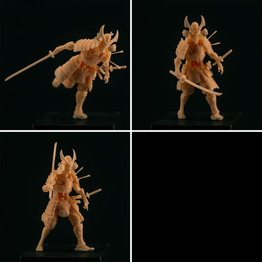 Brayan Nafarrate - Bestiary #5 - Samurai Zombie - DnD/TTRPG Figure/Miniature
