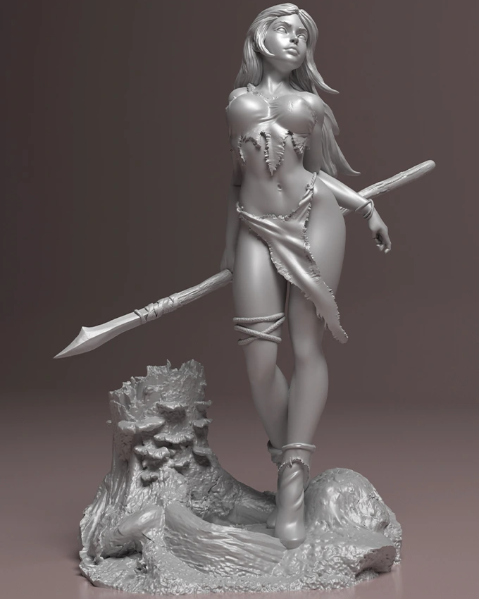 Wild Miniatures - Wild Wild Girls - Mara - 32/75mm Pin Up/Figure/Model/Diorama