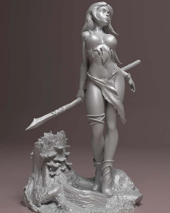Wild Miniatures - Wild Wild Girls - Mara - 32/75mm Pin Up/Figure/Model/Diorama