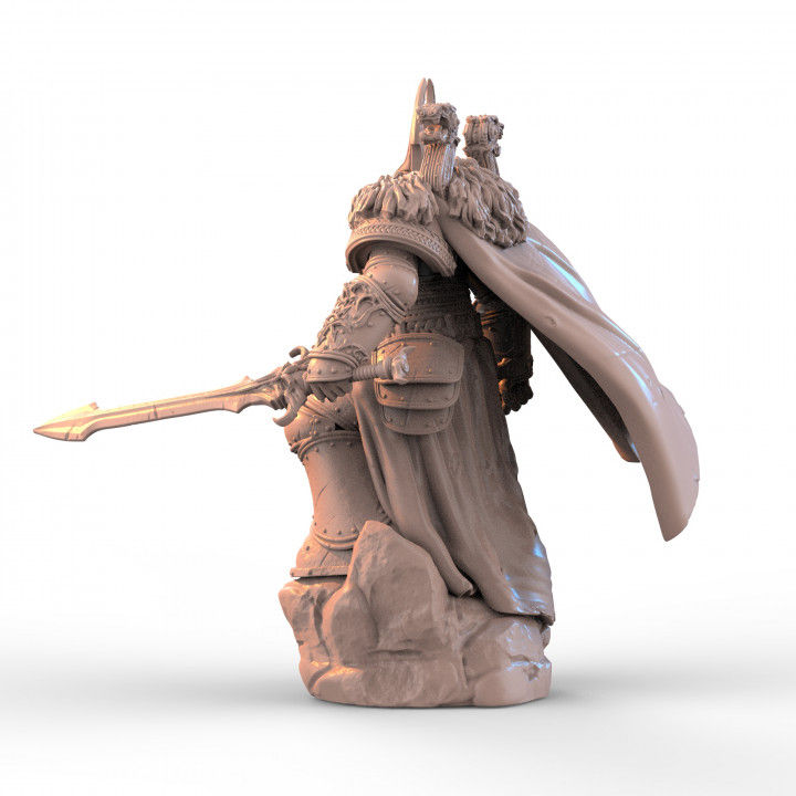 Z Kino - Knight Swordsman - DnD/Pathfinder/TTRPG Figure Miniature