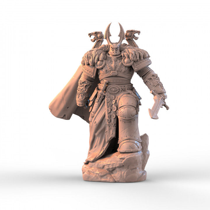 Z Kino - Knight Swordsman - DnD/Pathfinder/TTRPG Figure Miniature