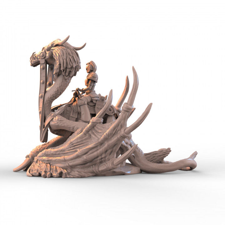 Z Kino - Dragon Rider - 100mm Pin Up/Figure/Model/Diorama