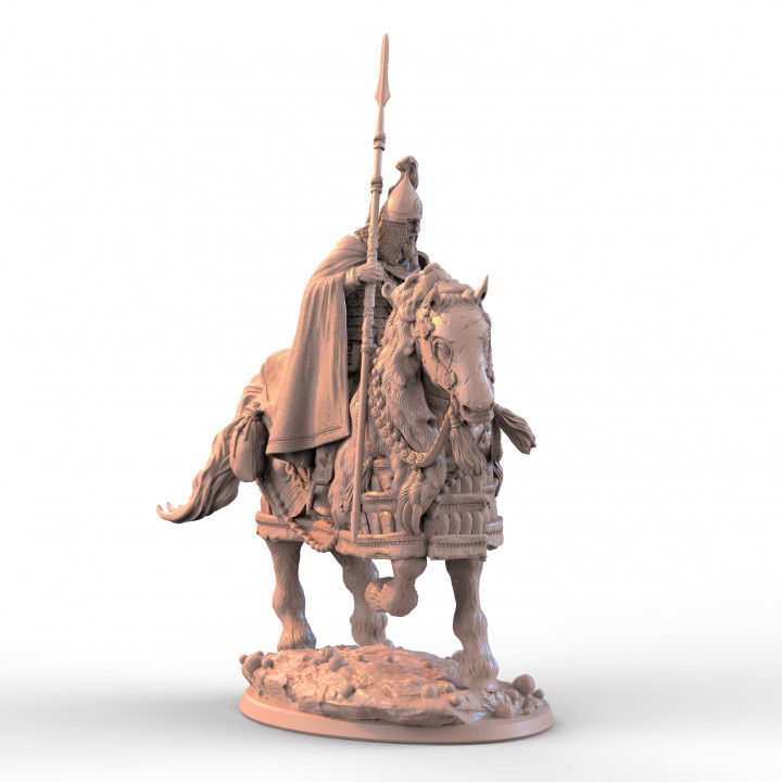 Z Kino - Ruslan Cavalry - DnD/Pathfinder/TTRPG Figure Miniature