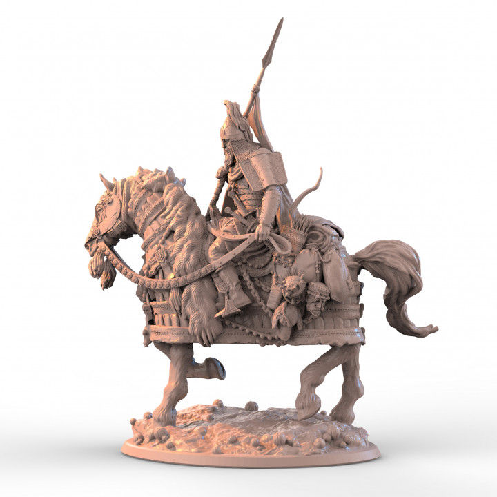 Z Kino - Ruslan Cavalry - DnD/Pathfinder/TTRPG Figure Miniature