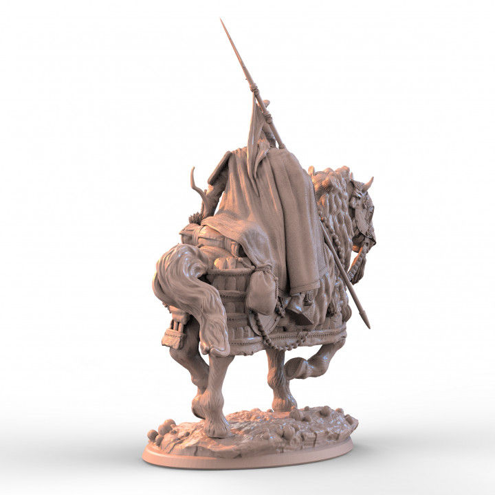 Z Kino - Ruslan Cavalry - DnD/Pathfinder/TTRPG Figure Miniature